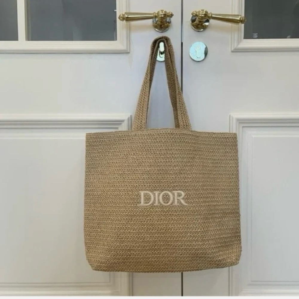 Dior Rattan Tote/Pouch VIP Bundle - Picture 2 of 9